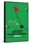Play Golf in Canada's Evergreen Playground-null-Framed Stretched Canvas