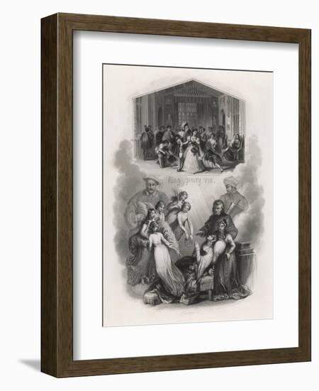 Play, Henry VIII-null-Framed Art Print