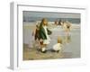 Play in the Surf-Edward Henry Potthast-Framed Giclee Print