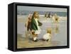 Play in the Surf-Edward Henry Potthast-Framed Stretched Canvas