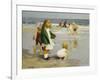 Play in the Surf-Edward Henry Potthast-Framed Giclee Print