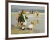 Play in the Surf-Edward Henry Potthast-Framed Giclee Print