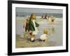 Play in the Surf-Edward Henry Potthast-Framed Giclee Print