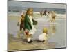 Play in the Surf-Edward Henry Potthast-Mounted Premium Giclee Print