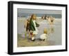 Play in the Surf-Edward Henry Potthast-Framed Giclee Print