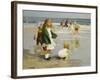 Play in the Surf-Edward Henry Potthast-Framed Giclee Print