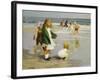 Play in the Surf-Edward Henry Potthast-Framed Giclee Print