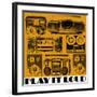 Play It Loud-Linda Wood-Framed Giclee Print