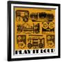 Play It Loud-Linda Wood-Framed Giclee Print