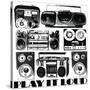 Play It Loud-Linda Wood-Stretched Canvas