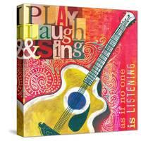 Play Laugh Sing-Cory Steffen-Stretched Canvas