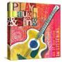 Play Laugh Sing-Cory Steffen-Stretched Canvas