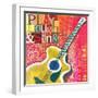 Play Laugh Sing-Cory Steffen-Framed Premium Giclee Print