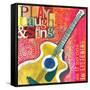 Play Laugh Sing-Cory Steffen-Framed Stretched Canvas