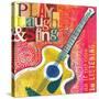 Play Laugh Sing-Cory Steffen-Stretched Canvas