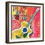 Play Laugh Sing-Cory Steffen-Framed Giclee Print