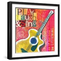 Play Laugh Sing-Cory Steffen-Framed Giclee Print