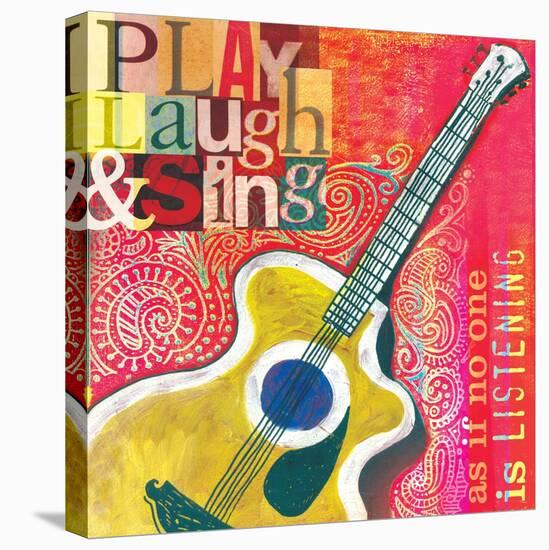 Play Laugh Sing-Cory Steffen-Stretched Canvas