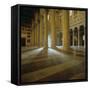 Play of Sunlight Between Columns, St. Paul Outside the Walls-Belli Pasquale-Framed Stretched Canvas