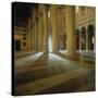 Play of Sunlight Between Columns, St. Paul Outside the Walls-Belli Pasquale-Stretched Canvas