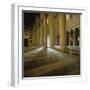 Play of Sunlight Between Columns, St. Paul Outside the Walls-Belli Pasquale-Framed Photo