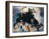 Play of the Nereides, 1886-Arnold Bocklin-Framed Giclee Print