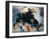 Play of the Nereides, 1886-Arnold Bocklin-Framed Giclee Print