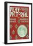 Play Pictorial Cover - J M Barrie 'The Admirable Crichton'-Hugh Thomson-Framed Giclee Print