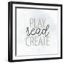 Play Read 1-Kimberly Allen-Framed Art Print