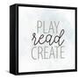 Play Read 1-Kimberly Allen-Framed Stretched Canvas