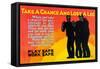 Play Safe Work Safe-Robert Beebe-Framed Stretched Canvas