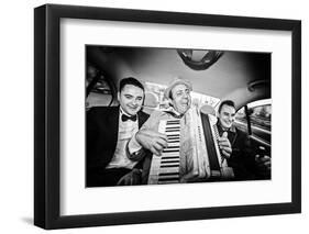 Play That Accordion, Boss!-Marius Tudor-Framed Photographic Print