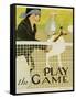 Play the Game-Lucile Patterson Marsh-Framed Stretched Canvas