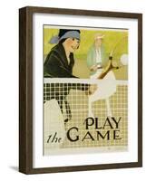 Play the Game-Lucile Patterson Marsh-Framed Giclee Print