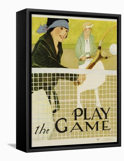 Play the Game-Lucile Patterson Marsh-Framed Stretched Canvas