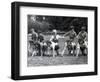 Play Time at the "Secours National" Supervisors" School-null-Framed Photographic Print