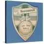 Play Up Bournemouth', Baines' Card in the Shape of a Shield and Two Footballers Sitting on Top of…-null-Stretched Canvas