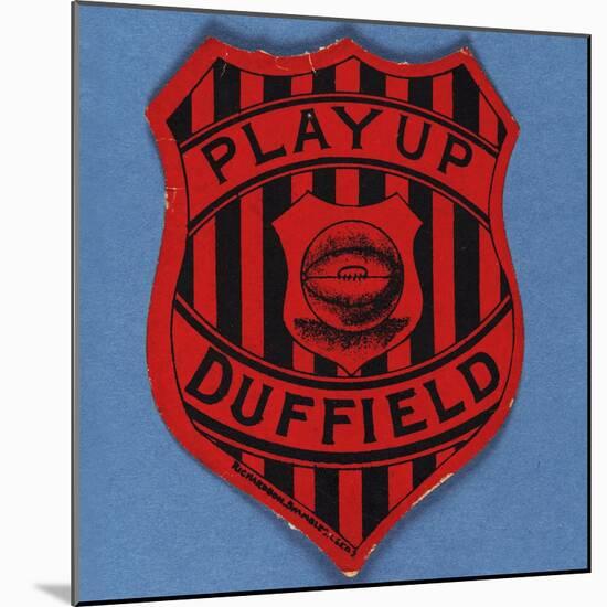 Play Up Duffield-null-Mounted Giclee Print