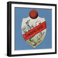 Play Up Sunderland for a Goal-English School-Framed Giclee Print