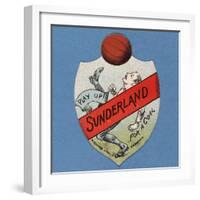 Play Up Sunderland for a Goal-English School-Framed Giclee Print