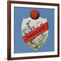 Play Up Sunderland for a Goal-English School-Framed Giclee Print