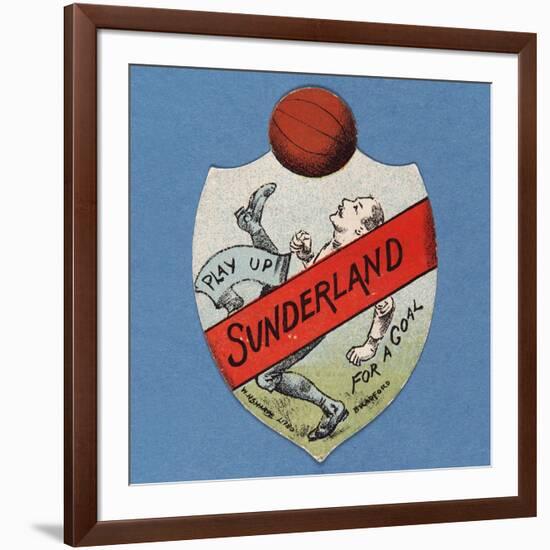 Play Up Sunderland for a Goal-English School-Framed Giclee Print