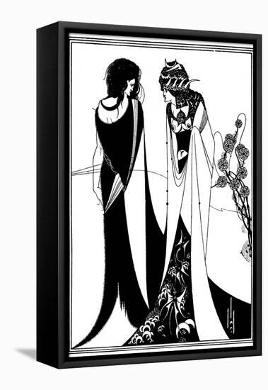 Play, Wilde, Beardsley-Aubrey Beardsley-Framed Stretched Canvas