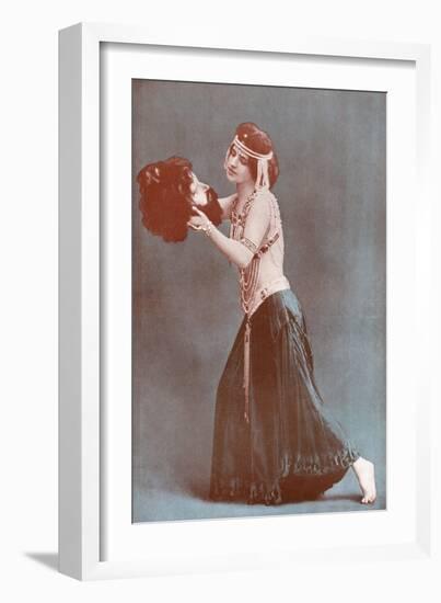 Play, Wilde, Salome-null-Framed Art Print