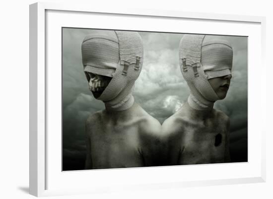 Play with death-Johan Lilja-Framed Giclee Print