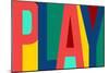 Play-PI Studio-Mounted Premium Giclee Print
