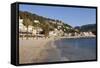 Playa D'Es Traves Beach at Passeig Es Traves Promenade-Markus Lange-Framed Stretched Canvas