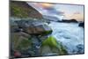 Playa de Almaciga with Anaga Mountains, Tenerife, Canary Islands, Spain-null-Mounted Art Print