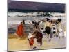 Playa de Biarritz, 1906-Joaquín Sorolla y Bastida-Mounted Giclee Print