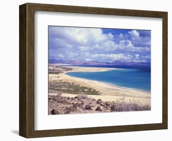 Playa De Jandia, Jandia Peninsula, Fuerteventura, Canary Islands, Spain, Atlantic, Europe-Nigel Francis-Framed Photographic Print